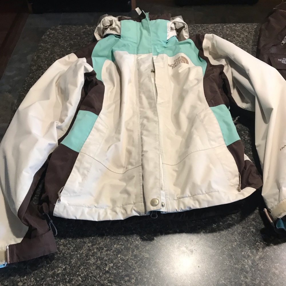 North face jacket and ski pants